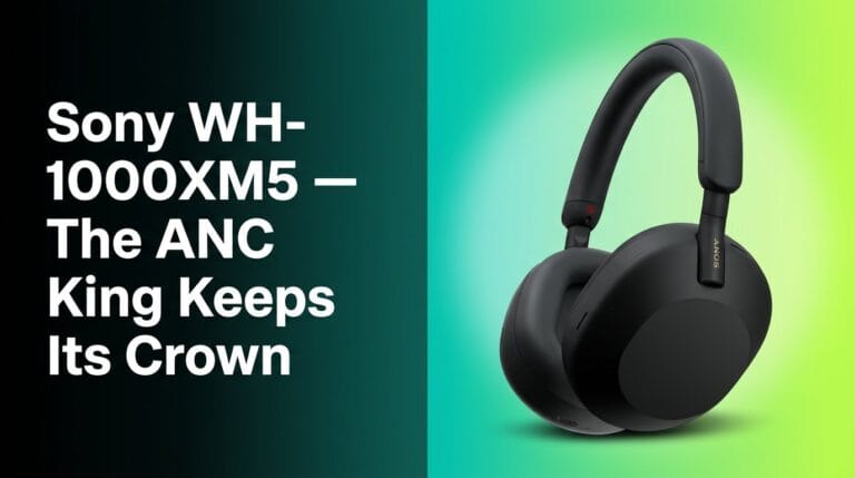 Review: Sony WH-1000XM5 — The ANC King Keeps Its Crown