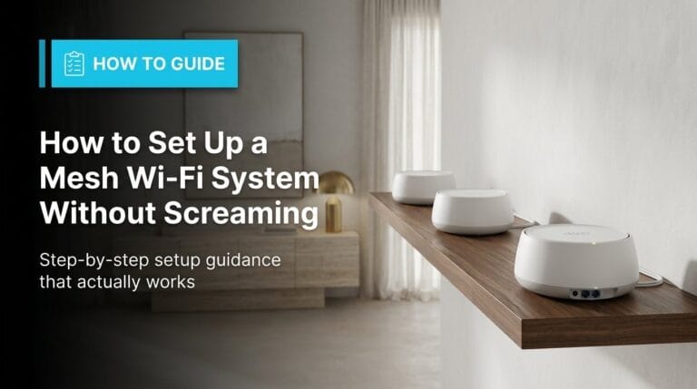 How to Set Up a Mesh Wi-Fi System Without Screaming