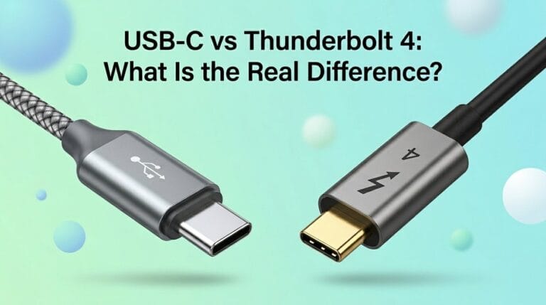 USB-C vs Thunderbolt 4: What Is the Real Difference?