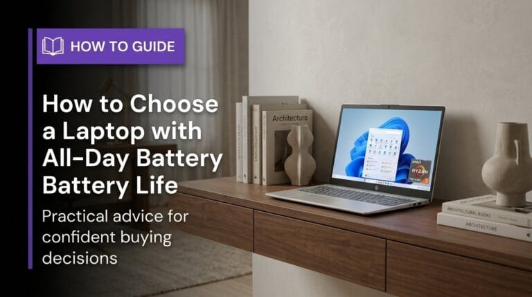 How to Choose a Laptop with All-Day Battery Life