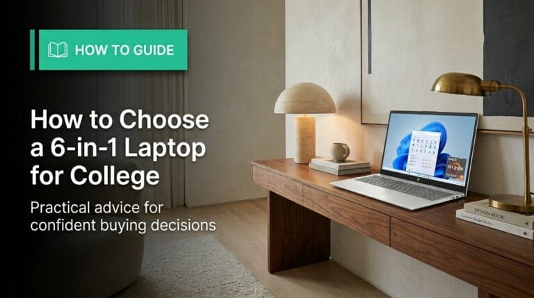 How to Choose a 6-in-1 Laptop for College