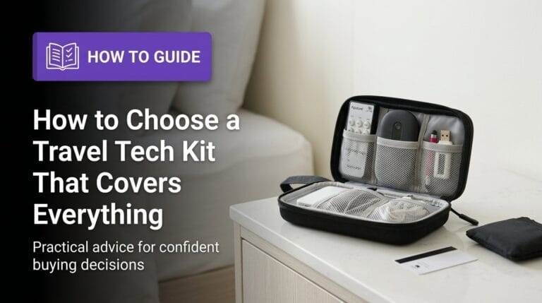 How to Choose a Travel Tech Kit That Covers Everything