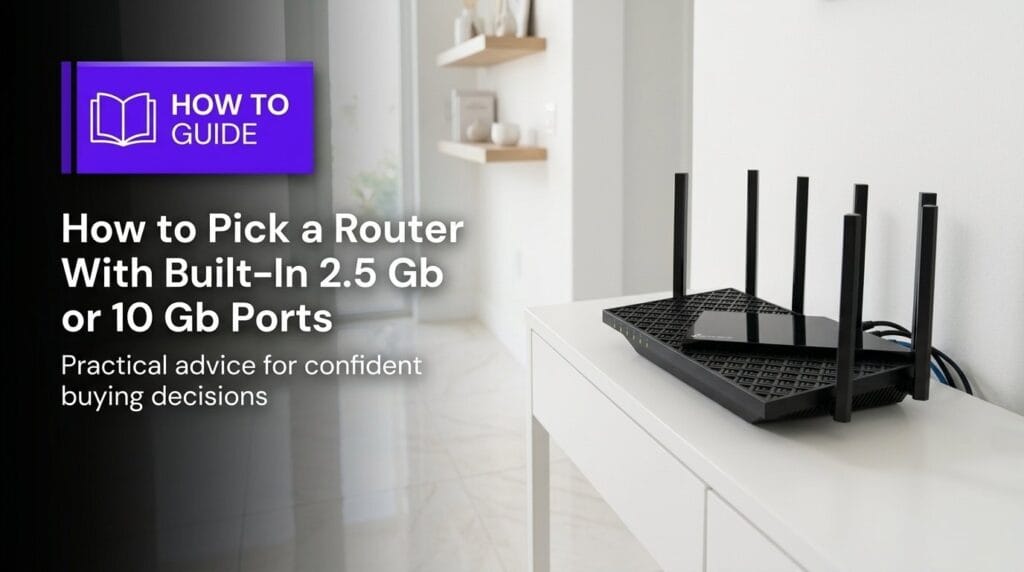 How to Pick a Router With Built-In 2.5 Gb or 10 Gb Ports