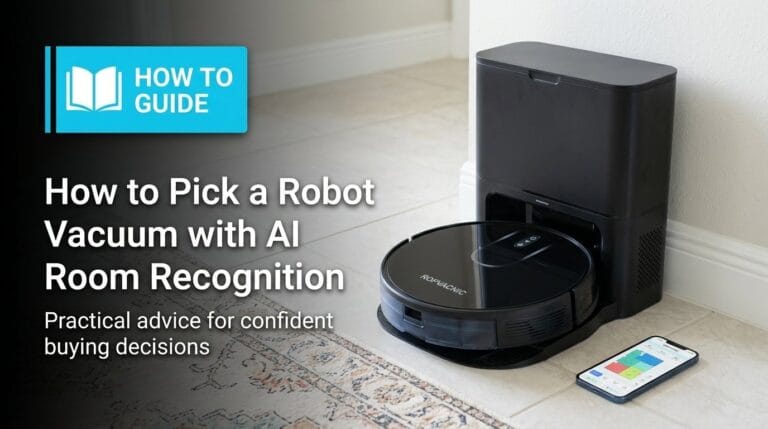 How to Pick a Robot Vacuum with AI Room Recognition