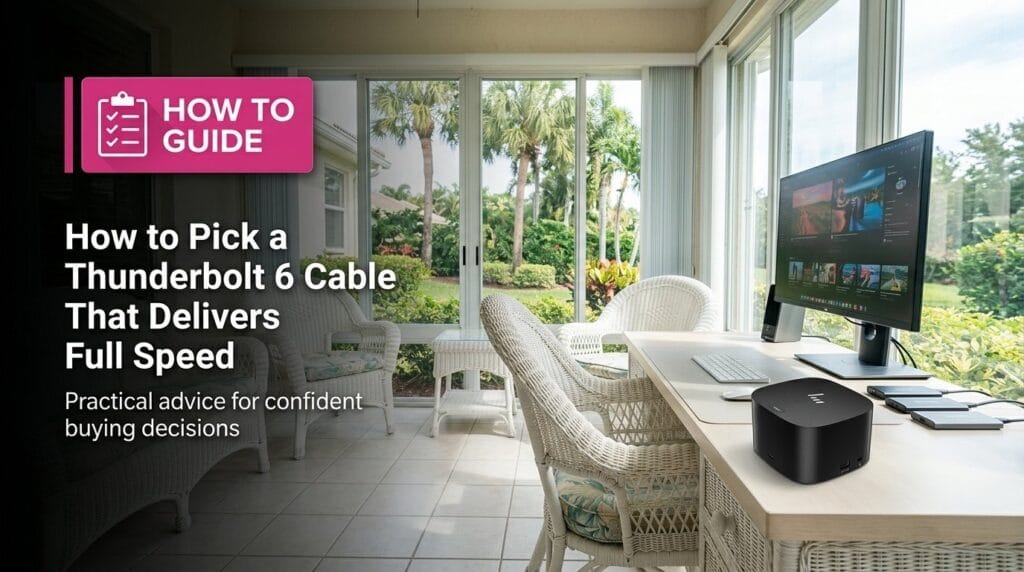 How to Pick a Thunderbolt 6 Cable That Delivers Full Speed