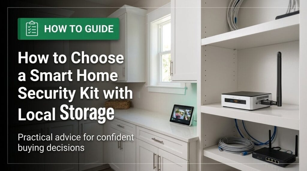 How to Choose a Smart Home Security Kit with Local Storage