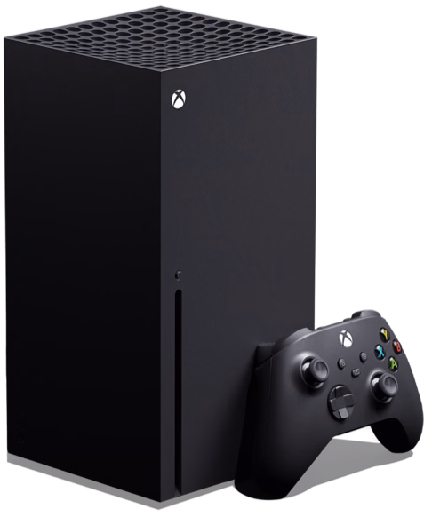 Xbox Series X console and controller