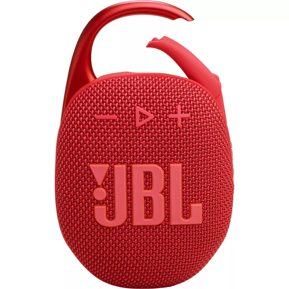 JBL Clip 5 Waterproof Portable Speaker - Red