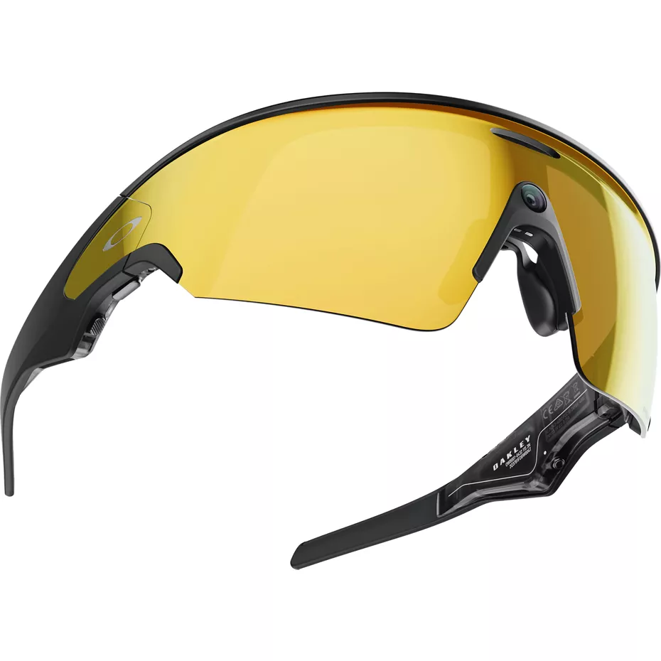 Oakley Meta Vanguard - Meta AI Glasses, Black Prizm 24K