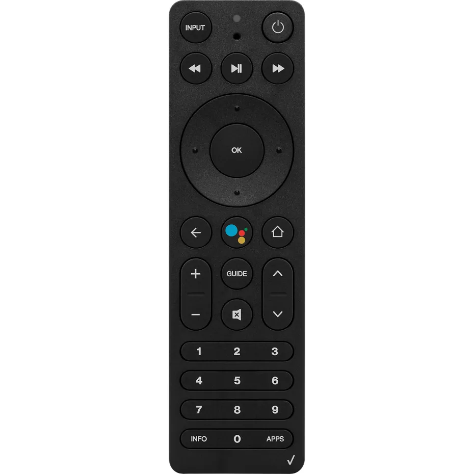 Verizon Stream TV Voice Remote in Black — primary product photo